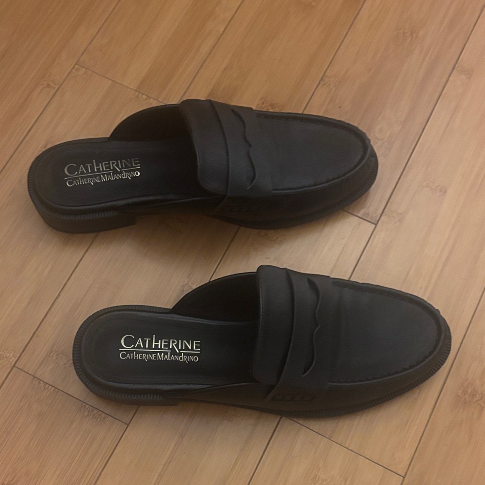 Catherine Malandrino Black Women's Loafers